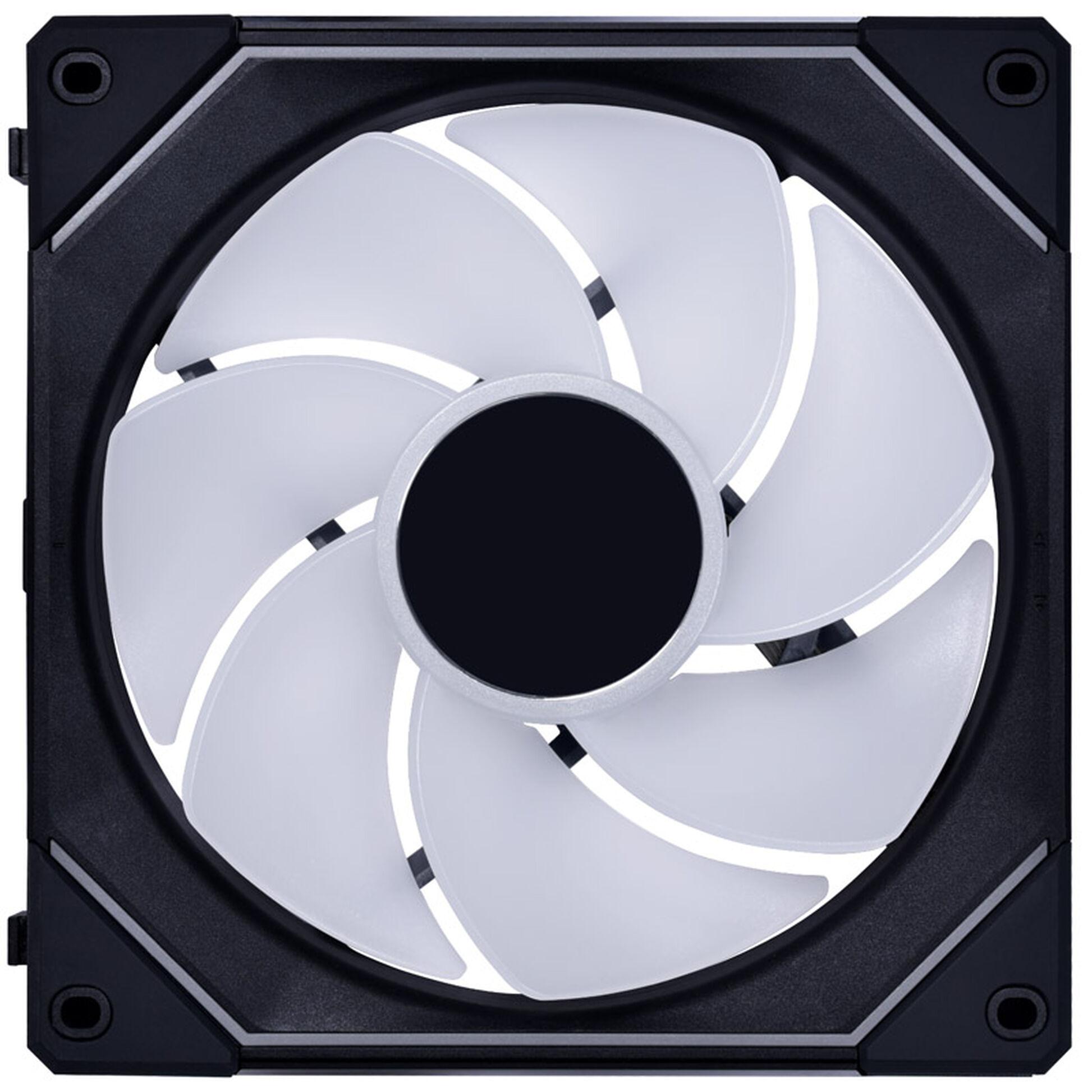 Вентилатор Lian-Li UNI SL-INF Reverse Blade, 140 ARGB PWM, Черен - Image 5