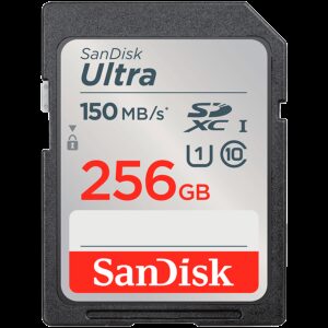 SanDisk Ultra 256GB SDXC Memory Card 150MB/s EAN: 619659200237