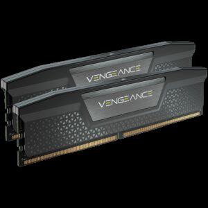 Corsair DDR5 6400MT/s 64GB 2x32GB DIMM Unbuffered 32-40-40-84 Std PMIC XMP 3.0 VENGEANCE DDR5 Black Heatspreader 1.4V EAN:0840006661788