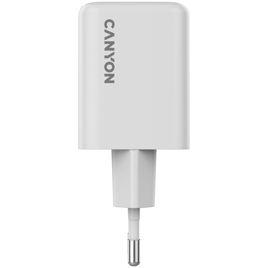 CANYON charger CU45AC GaN 45W 1xPD 1xQC EU White - Image 2