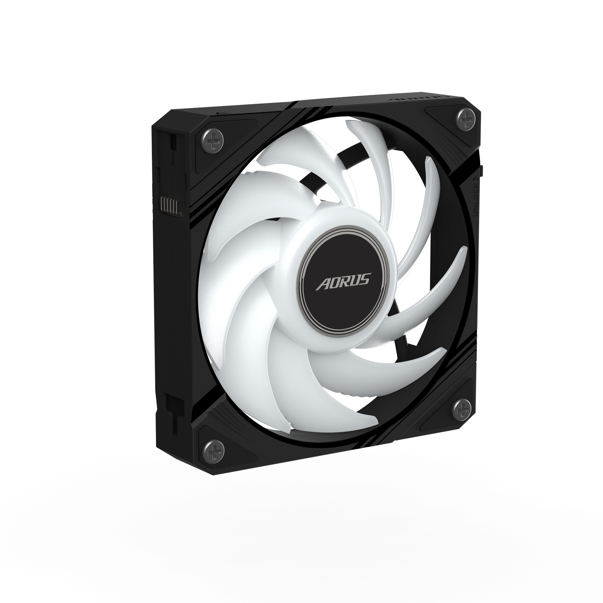Вентилатор GIGABYTE AORUS EZ CHAIN 120 Black ARGB - Image 6