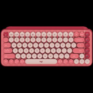 LOGITECH POP ICON KEYS - ROSE - US INT'L - BT  - INTNL-973