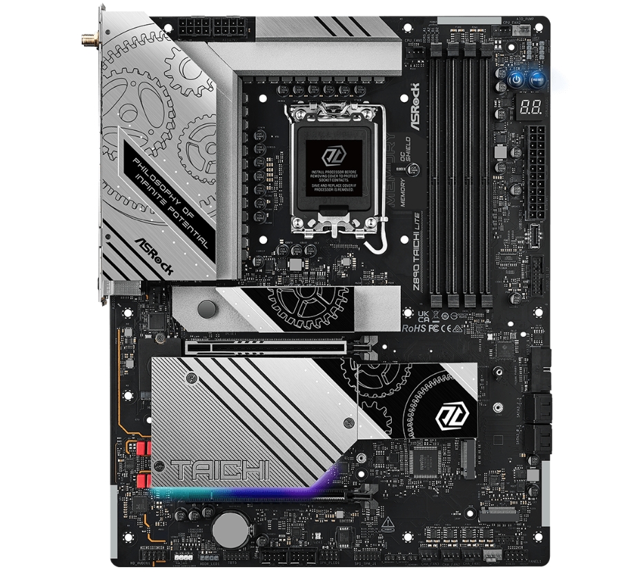 Дънна платка, Asrock Z890 Taichi Lite - Image 2