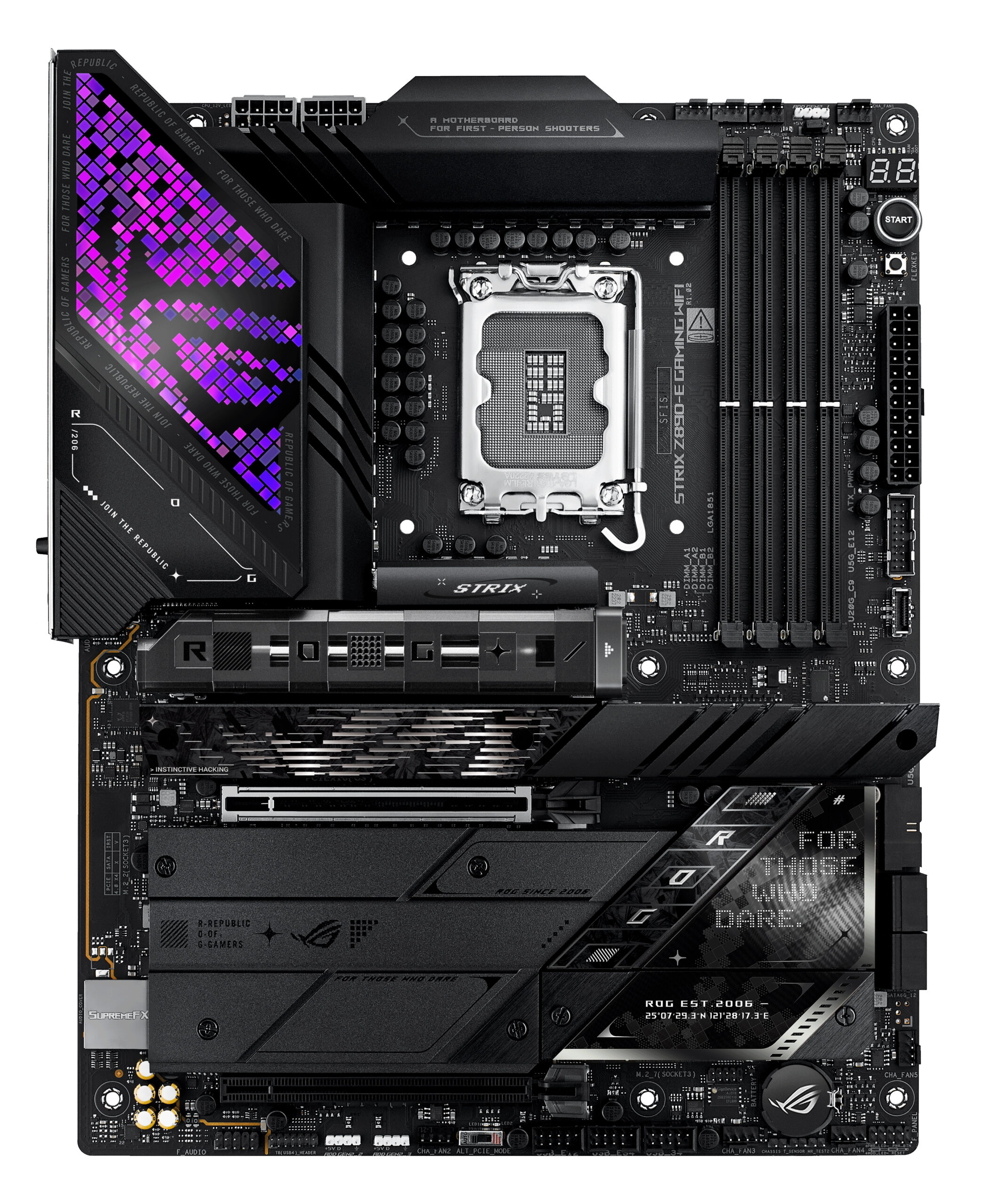 ASUS ROG STRIX Z890-E GAMING WIFI LGA1851 DDR5 ATX MB