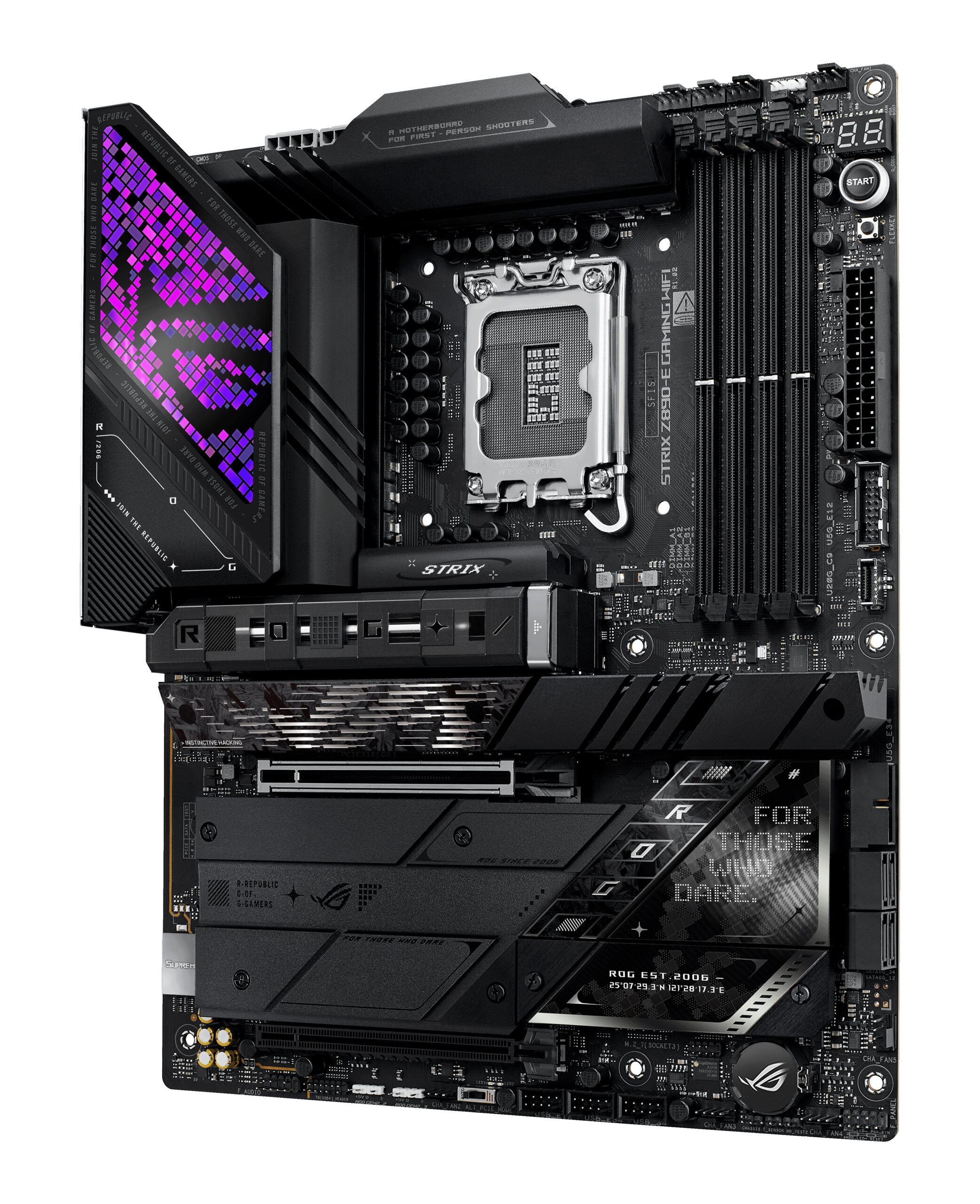 ASUS ROG STRIX Z890-E GAMING WIFI LGA1851 DDR5 ATX MB - Image 2