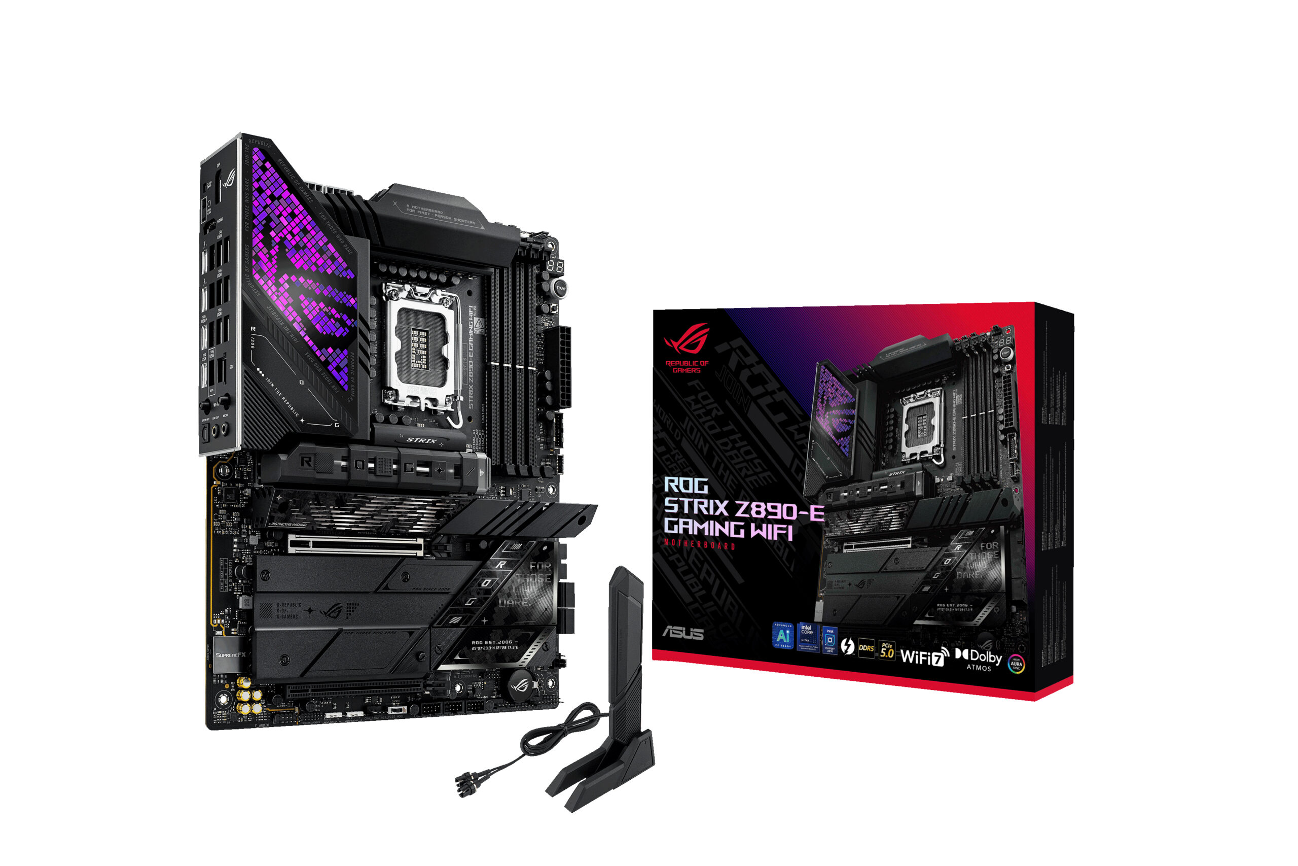ASUS ROG STRIX Z890-E GAMING WIFI LGA1851 DDR5 ATX MB - Image 12