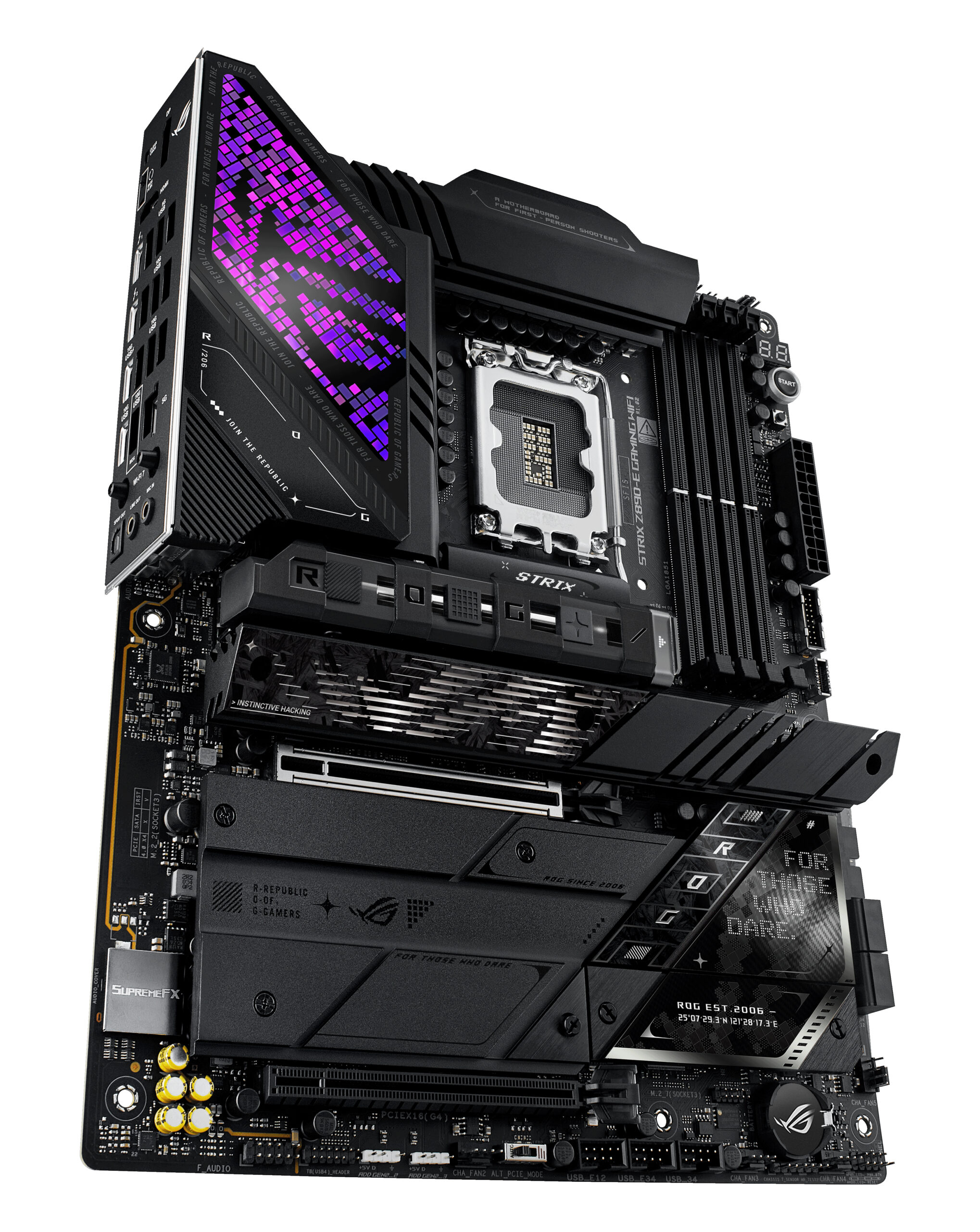 ASUS ROG STRIX Z890-E GAMING WIFI LGA1851 DDR5 ATX MB - Image 7
