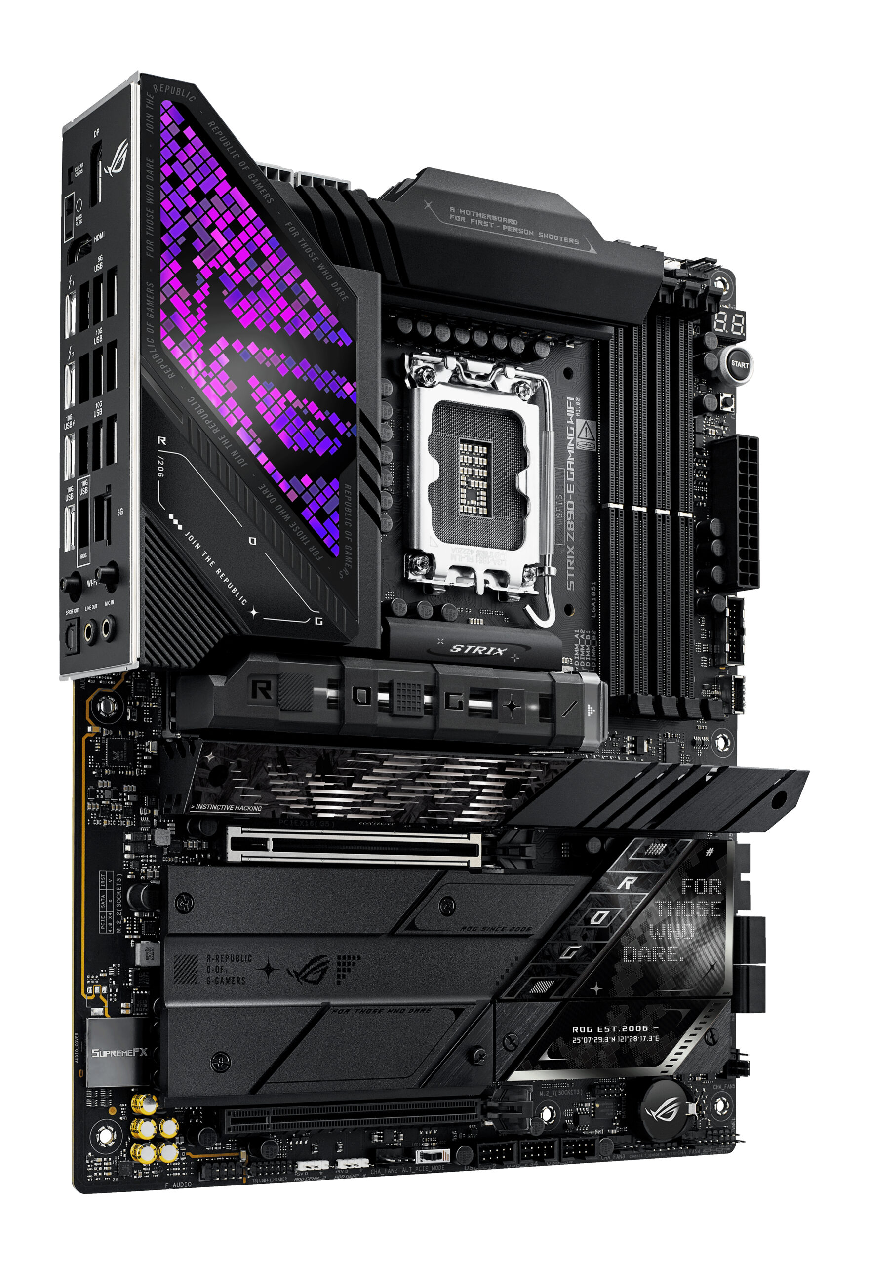 ASUS ROG STRIX Z890-E GAMING WIFI LGA1851 DDR5 ATX MB - Image 8
