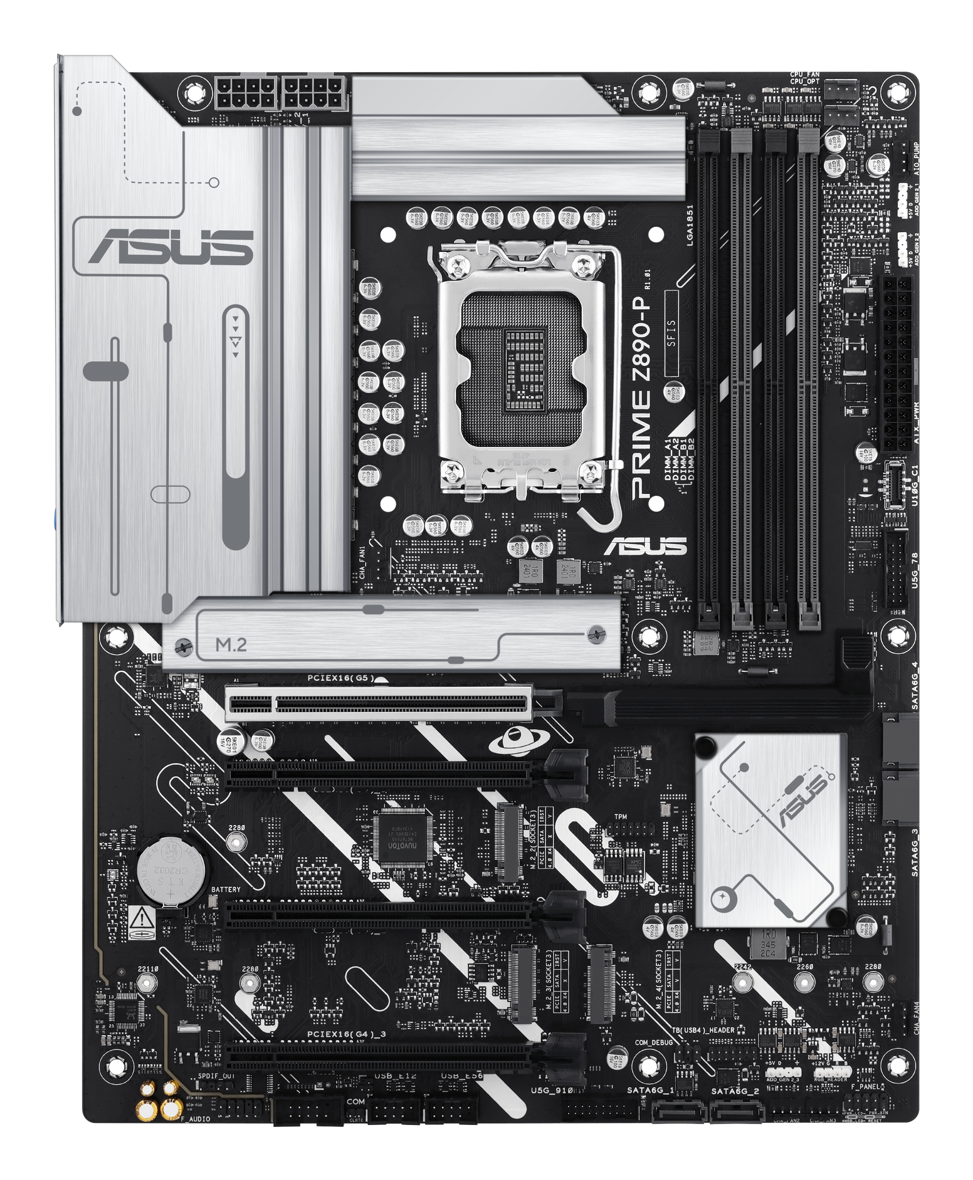 ASUS PRIME Z890-P LGA1851 DDR5 ATX MB - Image 2