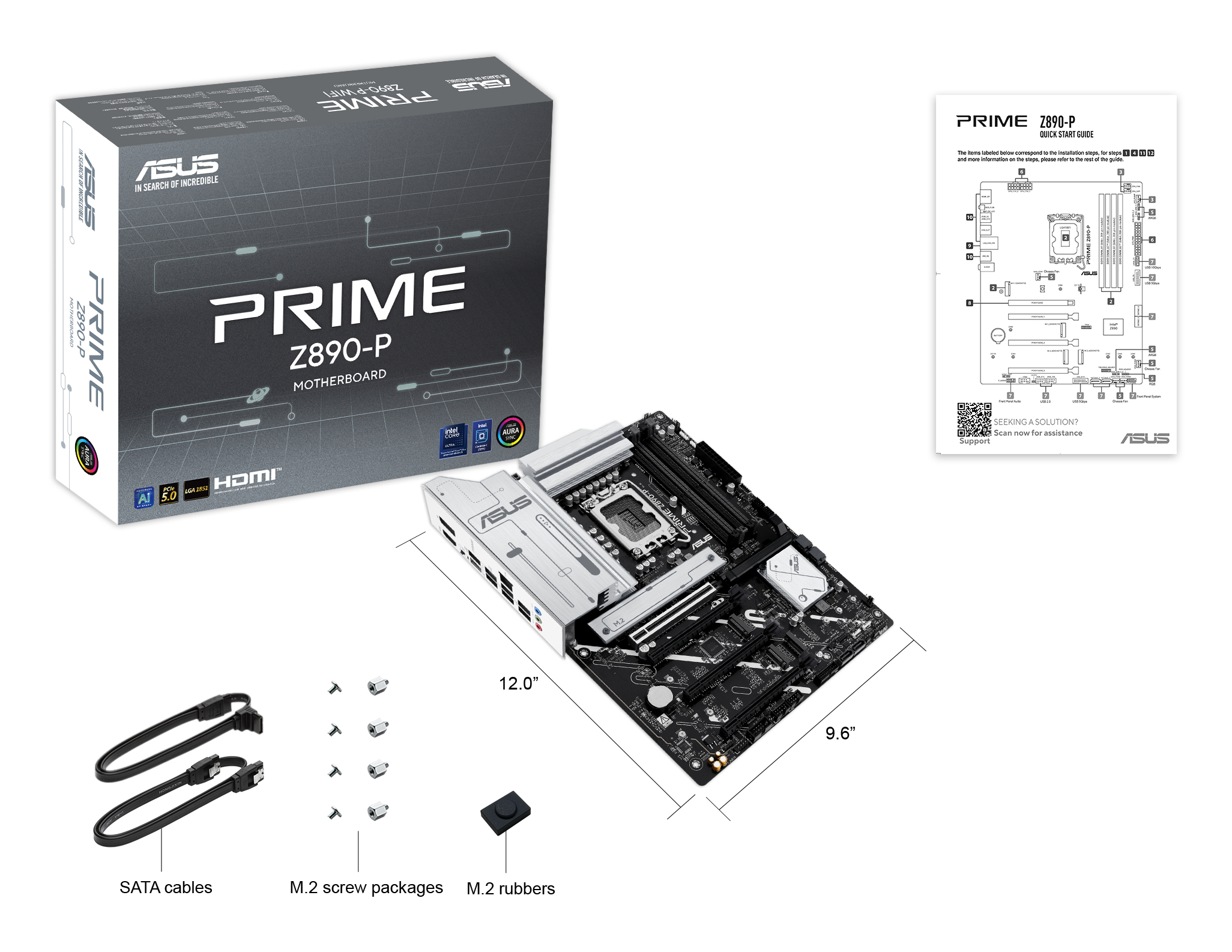 ASUS PRIME Z890-P LGA1851 DDR5 ATX MB - Image 6