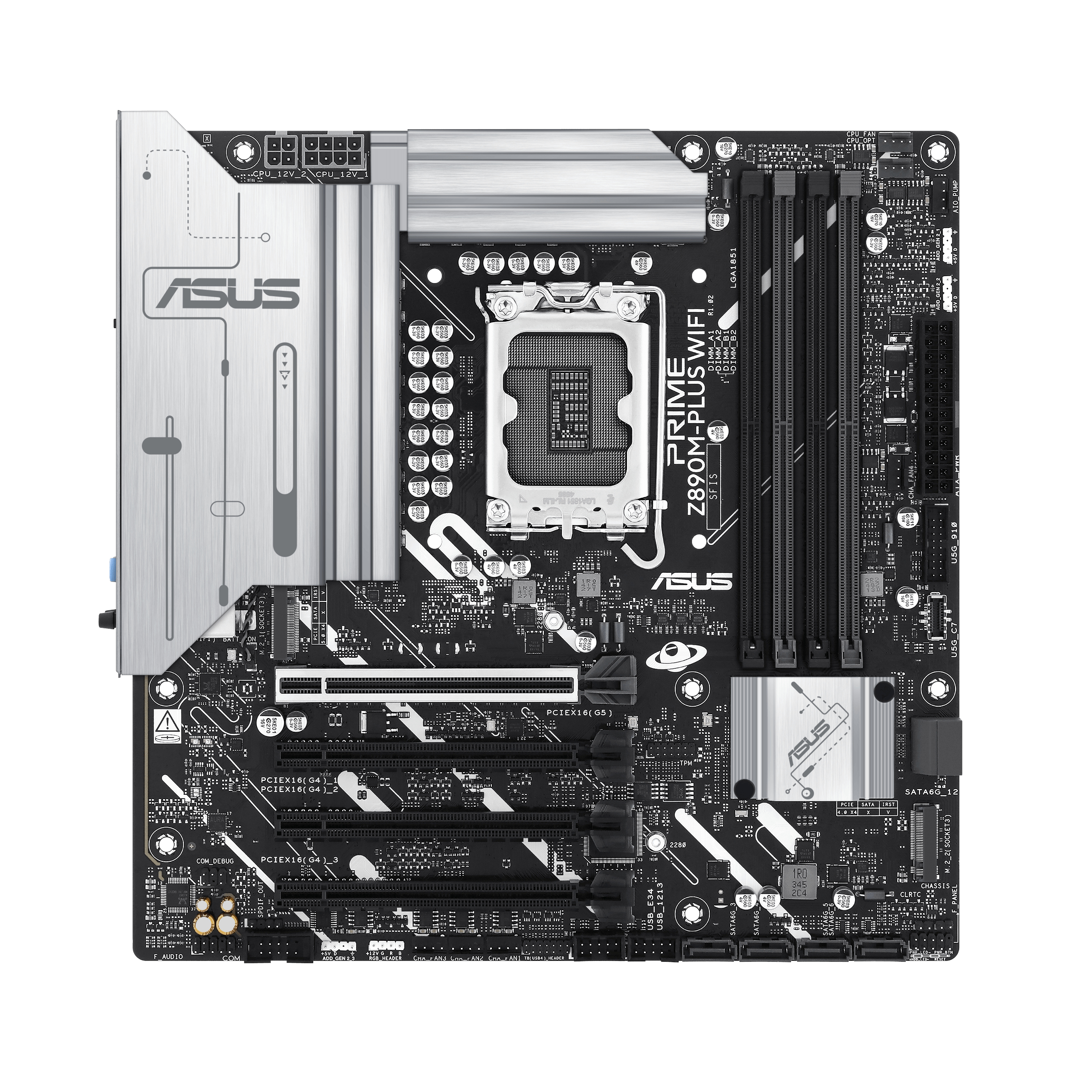 ASUS PRIME Z890M-PLUS WIFI LGA1851 DDR5 mATX MB