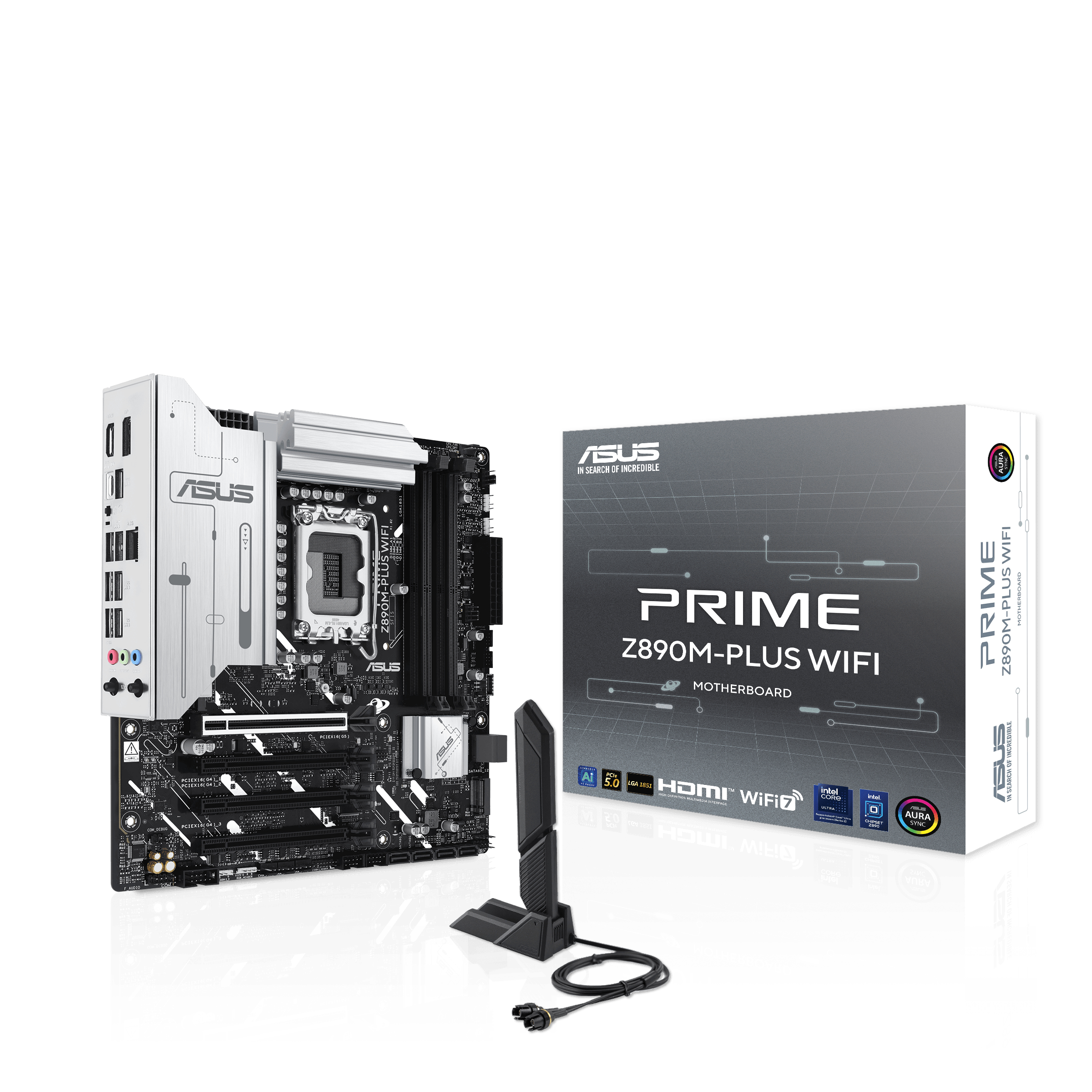 ASUS PRIME Z890M-PLUS WIFI LGA1851 DDR5 mATX MB - Image 12