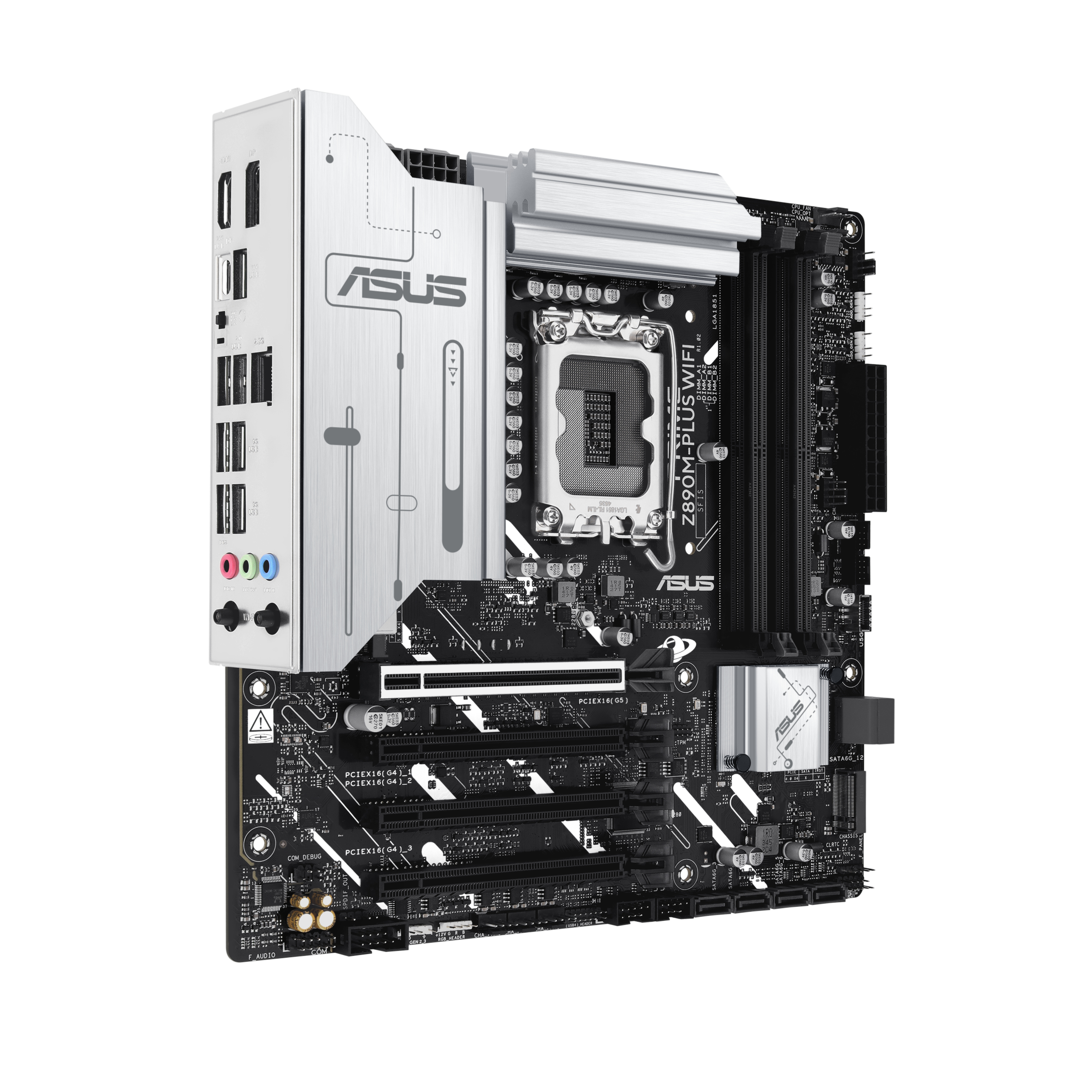ASUS PRIME Z890M-PLUS WIFI LGA1851 DDR5 mATX MB - Image 4