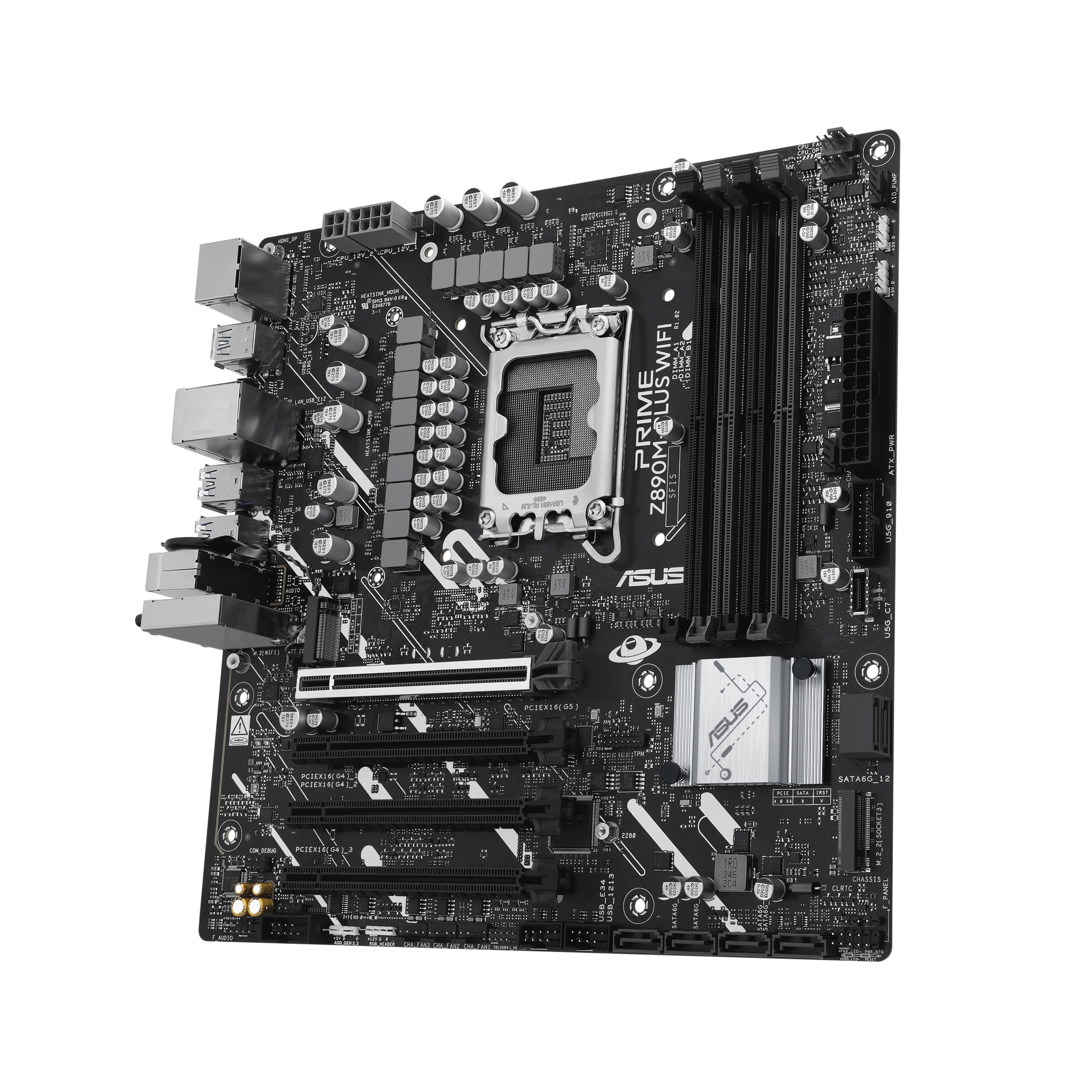 ASUS PRIME Z890M-PLUS WIFI LGA1851 DDR5 mATX MB - Image 10