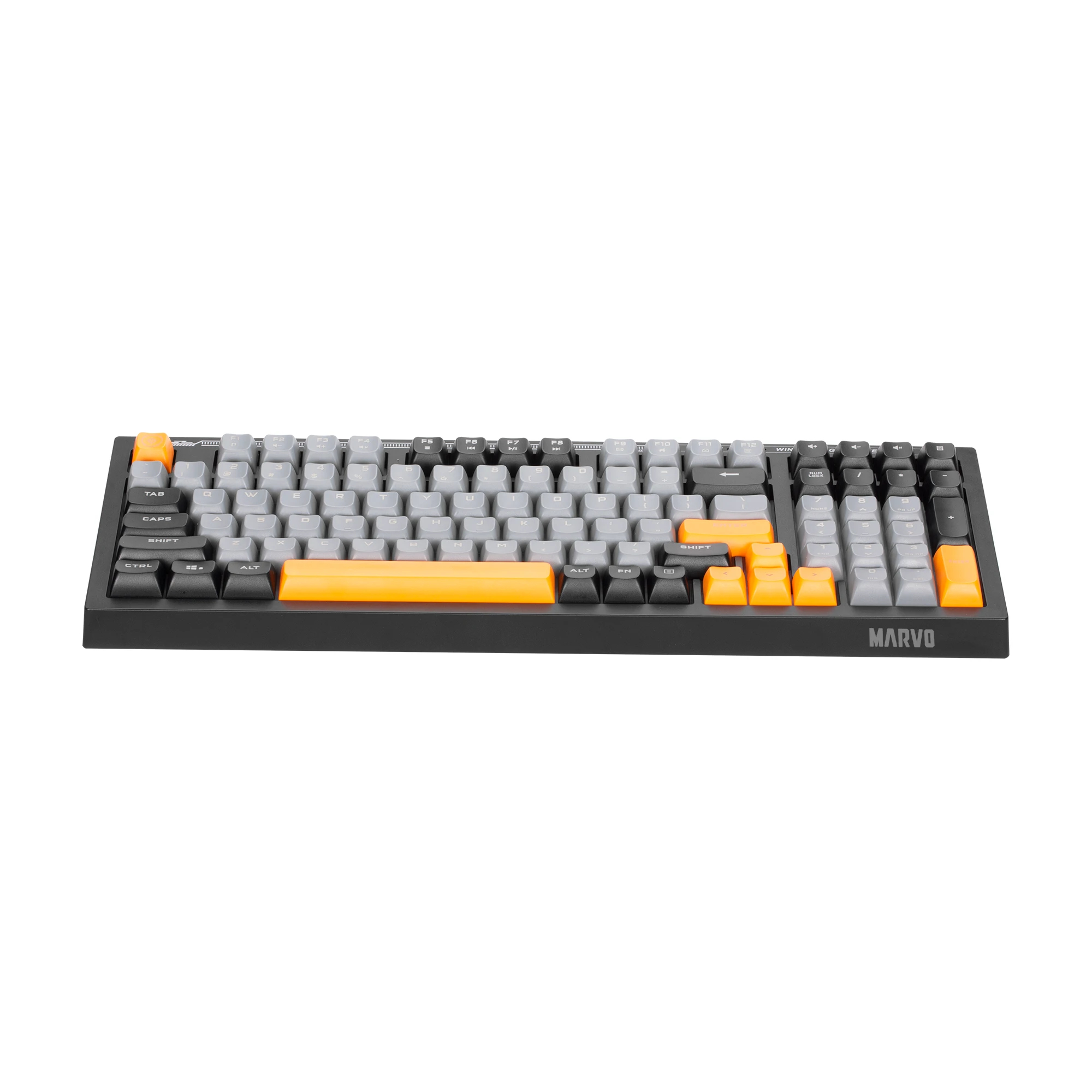 Marvo геймърска клавиатура Gaming Keyboard Soldat S50B - Rainbow, 98 keys - MARVO-K638B - Image 4