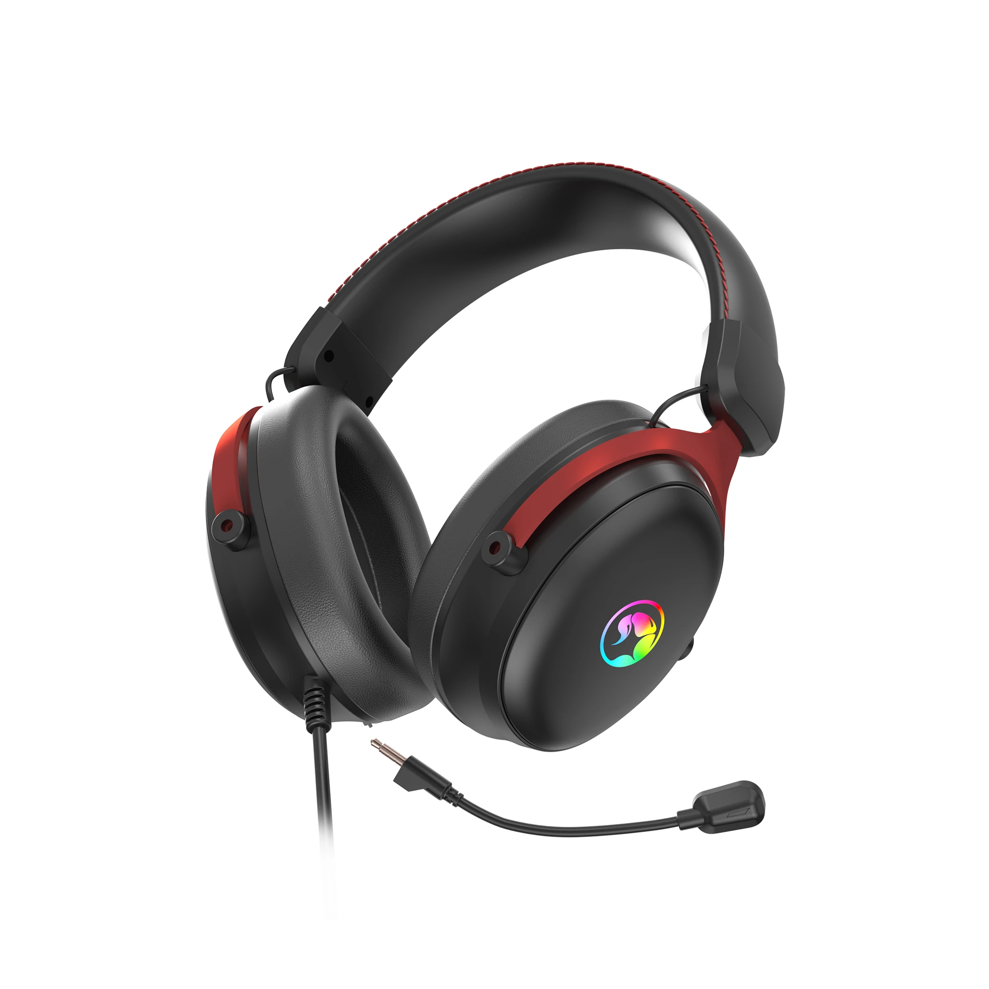 Marvo Геймърски слушалки Gaming Headphones Tactic X - 7.1 RGB - MARVO-HG9076 - Image 4