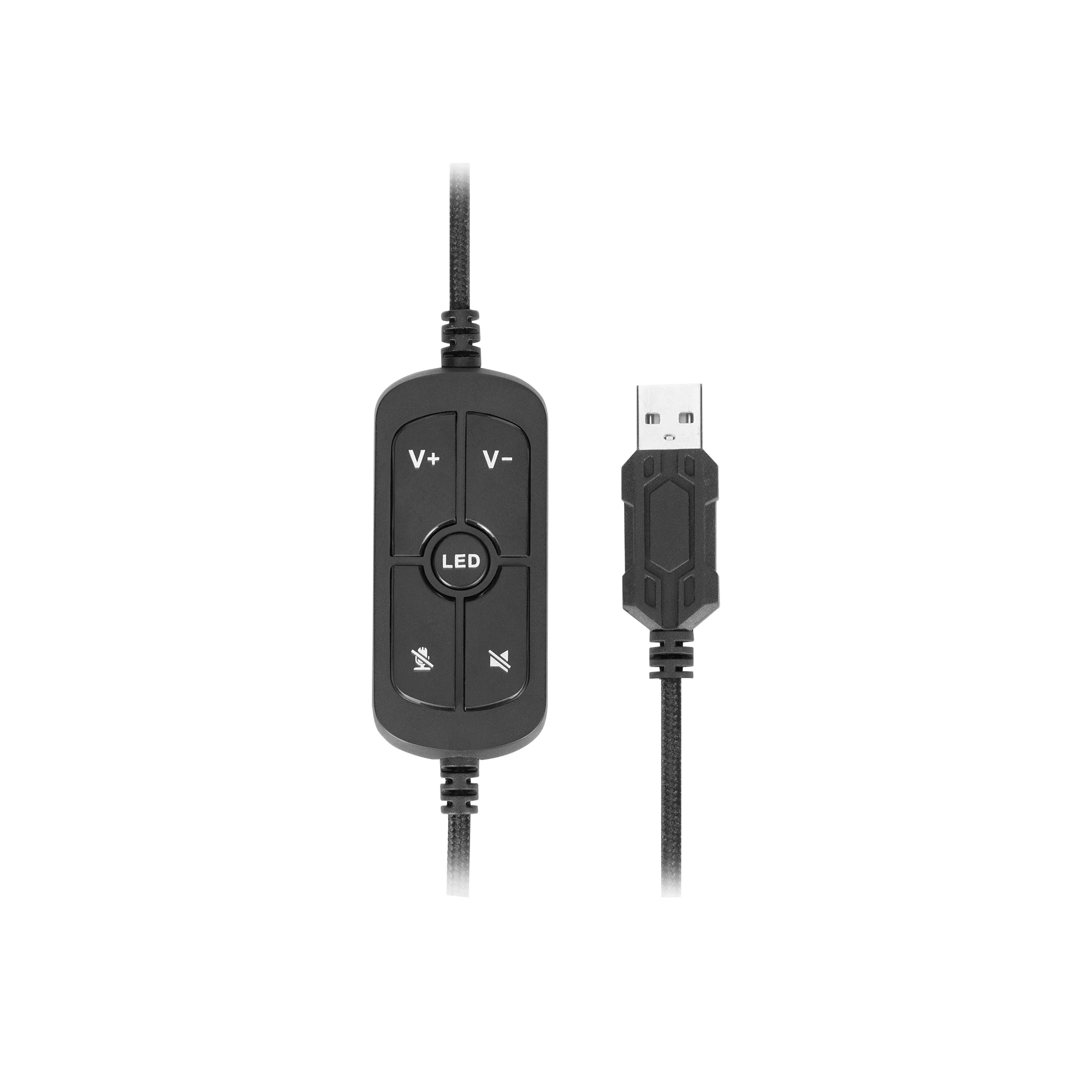 Marvo Геймърски слушалки Gaming Headphones Tactic X - 7.1 RGB - MARVO-HG9076 - Image 5