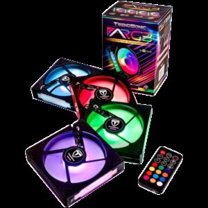 ARGB Fan*4 & ARGB controller & Remote ; Fan : 120 x 25 x 120mm