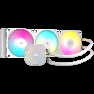 CORSAIR NAUTILUS 360 ARGB White 360mm Radiator Liquid CPU Cooler