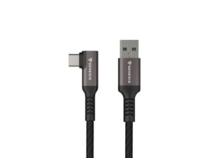 Кабел, Genesis Cable USB-C(M)->USB-A(M) 3.1 GEN 1, 5GB/S PD15W VR, 3m, Black