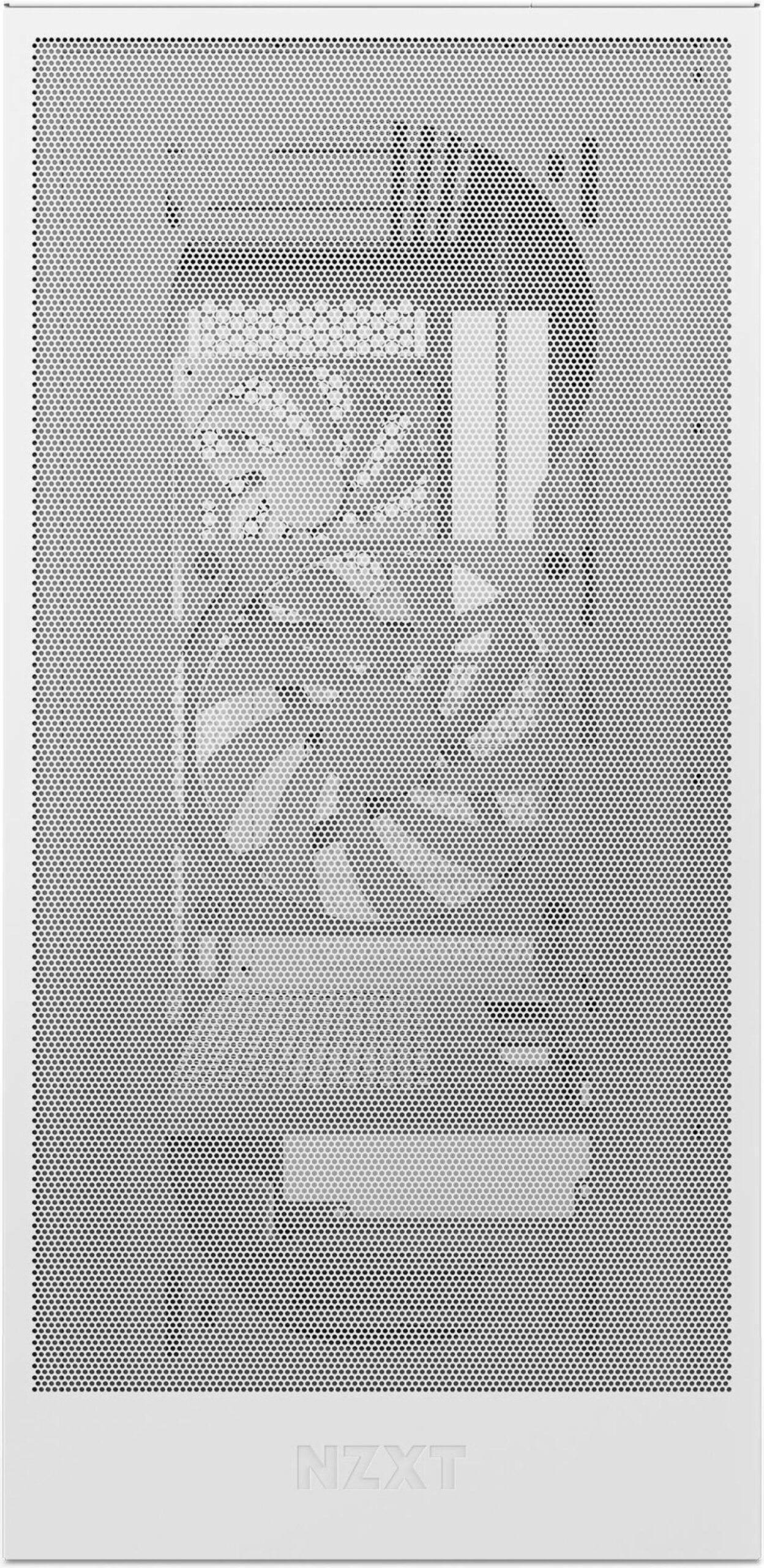 Кутия NZXT H5 Flow RGB 2024 White, Mid-Tower - Image 4