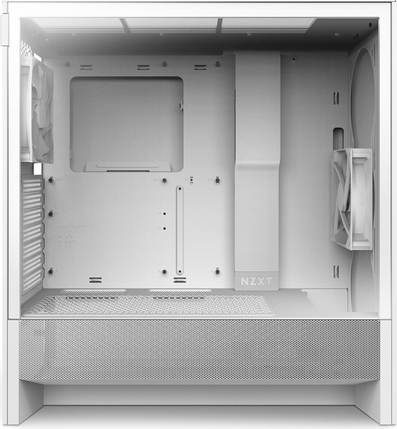 Кутия NZXT H5 Flow RGB 2024 White, Mid-Tower - Image 5