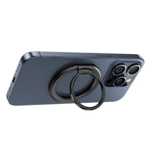Acefast Магнитен ринг за телефон Mobile phone Magnetic ring holder - Aluminum - P1 Black