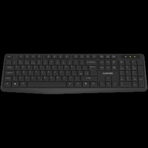 CANYON keyboard KB-W01 Wireless Black EN/BG