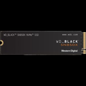 SSD WD Black SN850X 1TB M.2 2280 PCIe Gen4 x4 NVMe Read/Write: 7300/6300 MBps IOPS 800K/1100K TBW: 600