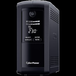CyberPower UPS с AVR ,Line-Interactive LCD display,700VA/390W 4x Schuko