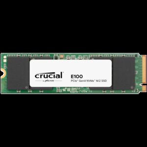 Crucial E100 1TB SSD PCIe 4.0 Gen4 M.2 2280 NVMe Read/Write: 5000/3000 MB/s