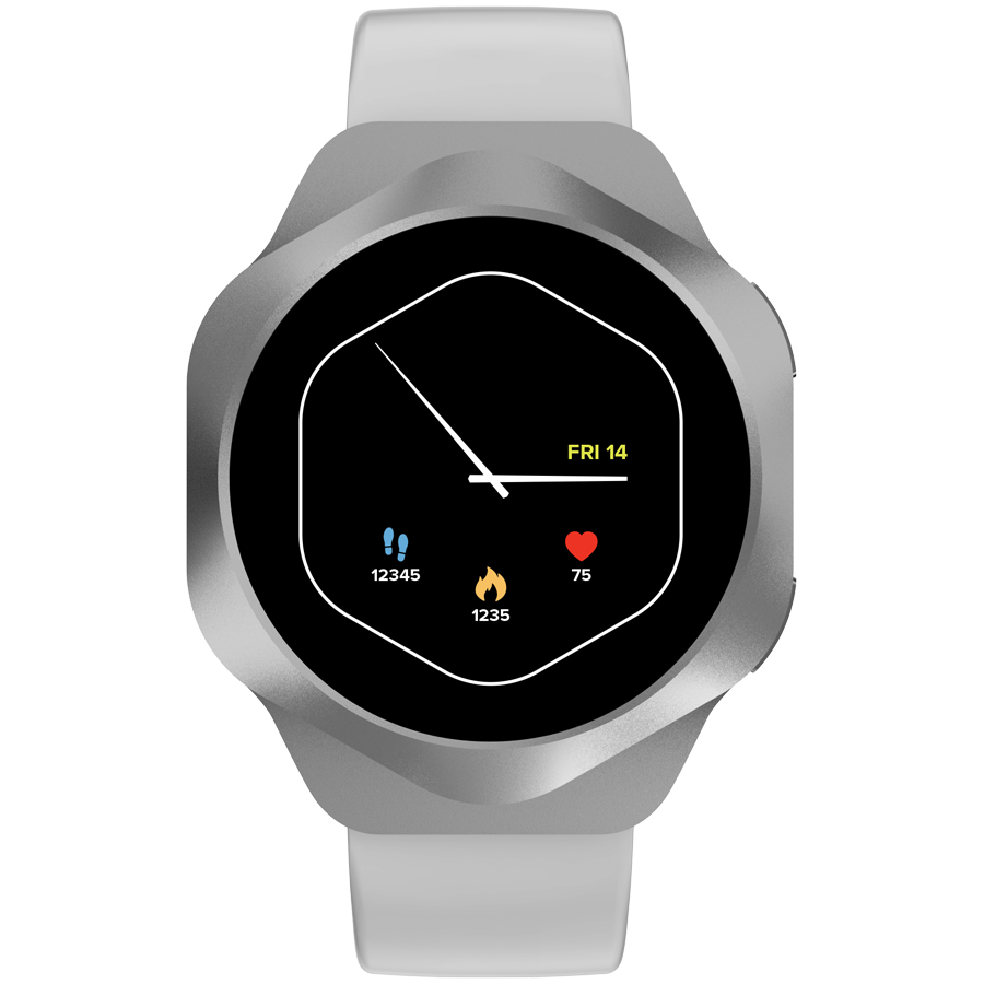 CANYON smart watch Hexagon SW-88 BT-CALL Silver