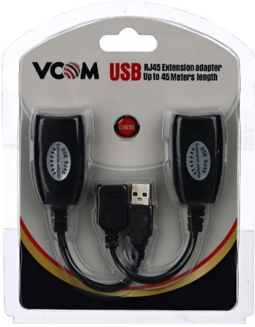VCom удължител USB Extension over LAN - USB AM / AF - CU824 - Image 3