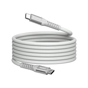 Кабел, Verbatim Sync & Charge USB-C to USB-C 100W Magnetic 120 cm - Grey