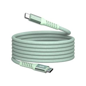 Кабел, Verbatim Sync & Charge USB-C to USB-C 100W Magnetic 120 cm - Green