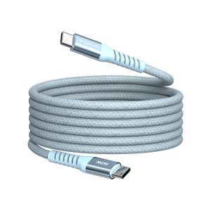 Кабел, Verbatim Sync & Charge USB-C to USB-C 100W Magnetic 120 cm - Blue