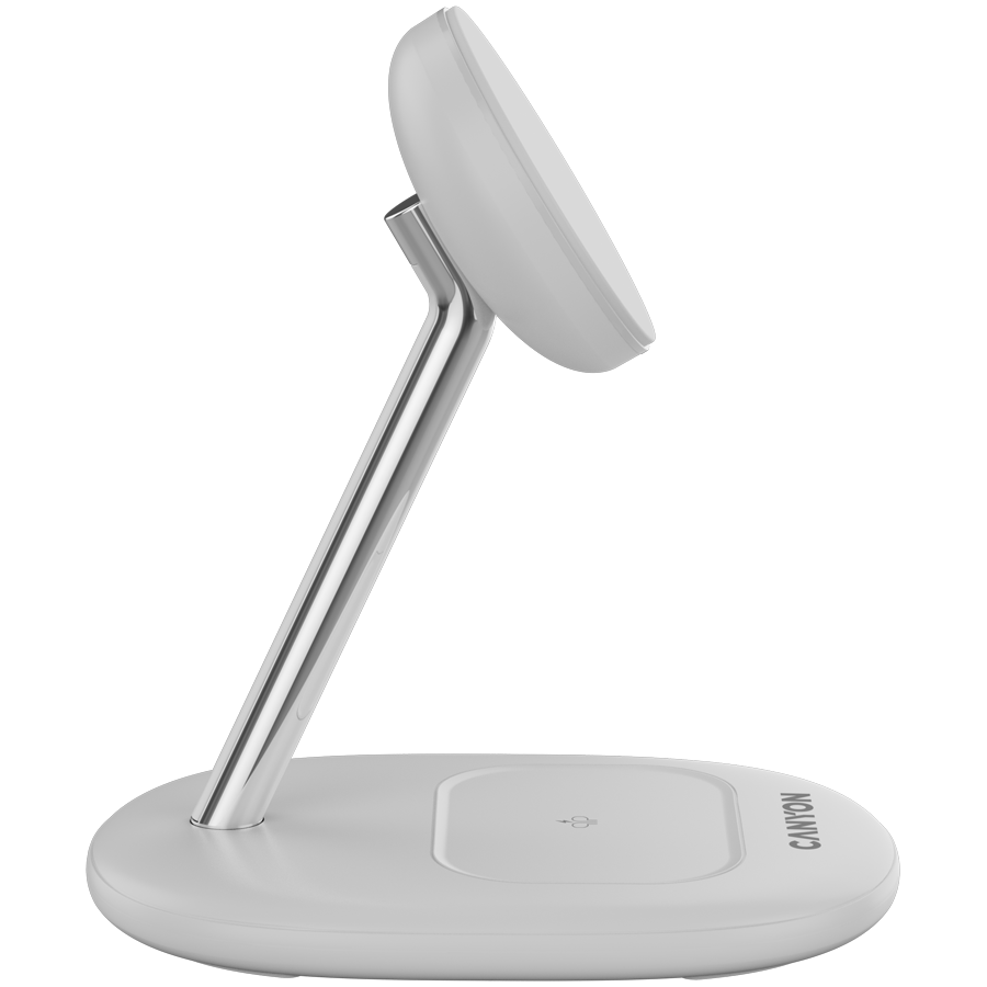 CANYON wireless charger WCS-205 15W Qi2 2in1 White - Image 6