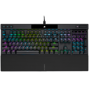 Corsair K70 RGB PRO Optical-Mechanical Gaming Keyboard Backlit RGB LED CORSAIR OPX Black Black PBT Keycaps EAN:0840006660163