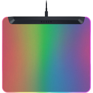 Razer Firefly V2 Pro Fully Illuminated RGB Gaming Mouse Mat Edge-to-Edge Backlit Design 15-Zone Chroma Lighting Integrated USB 2.0 Port