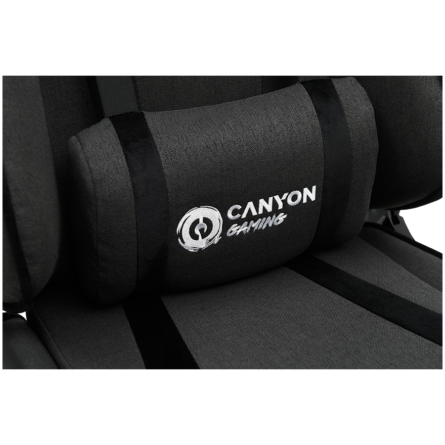 CANYON gaming chair Crest FCH01 Fabric Grey - Image 8