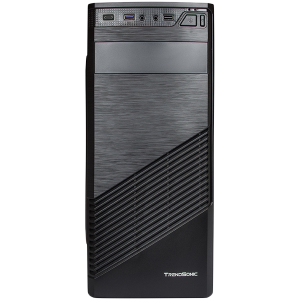 Chassis FC-F61A ATX 7 slots 1 X 5.25" 2 X 3.5" H.D. 2 X 2.5" 2 x USB 3.0 1 X Type C / 1 x AUDIO / PSU 550W 12 sm 20+4pin Black