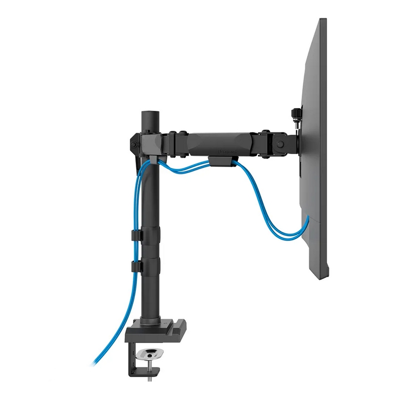 Стойка, Neomounts Nero Double Flat Screen Desk Mount (phone holder+Quick-fix clamp/grommet) - Image 12