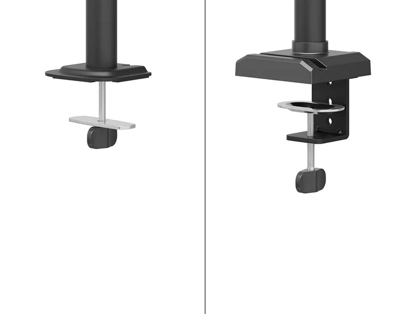 Стойка, Neomounts Nero Double Flat Screen Desk Mount (phone holder+Quick-fix clamp/grommet) - Image 14