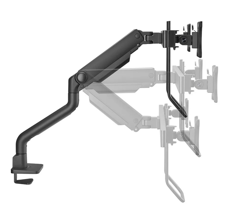 Стойка, Neomounts Next One Desk Mount, double display crossbar (topfix clamp/grommet) - Image 7