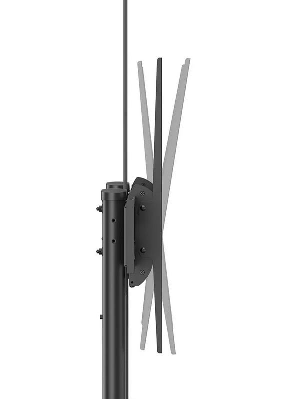 Стойка, Neomounts Mobile Flat Screen Floor Stand (height: 128-160 cm) - Image 6