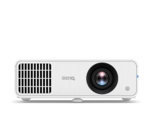 Мултимедиен проектор, BenQ LH550 DLP, FHD 1080P, 2600 ANSI lumens 1.1X, HDMIx2, USB-A, SmartEco; T/R: 1.49-1.64, Contrast Ratio (FOFO) 15,000:1, Display Color 30-bit (1.07 billion colors) Light Source LED, Audio out x1, 10W speaker, Light Source Life ECO 30000 hrs, White