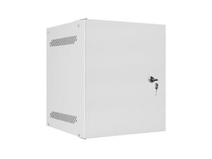 Комуникационен шкаф, Lanberg rack cabinet 10" wall-mount 6U/280x310 for self-assembly with metal door grey (flat pack)
