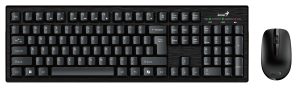 Genius клавиатура и мишка Wireless Keyboard and Mouse - KM-8101 Black - AI, BG, 2.4GHZ
