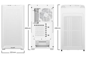 be quiet! кутия Case ATX - Pure Base 501 LX White