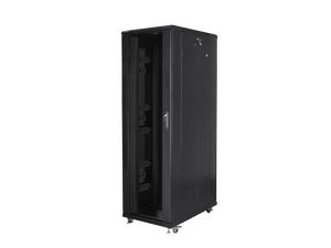 Комуникационен шкаф, Lanberg rack cabinet 19" free-standing 42U/800x1200 (flat pack) black